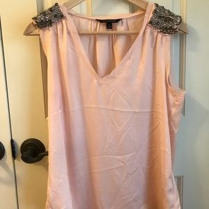 Banana republic embellished blouse